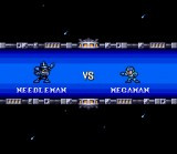 Needle Man und Mega Man treffen aufeinander