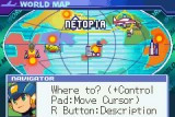 Weltkarte Mega Man Battle Network 4