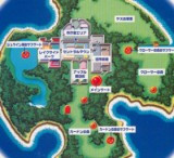 Karte Kattelox Island Mega Man Legends