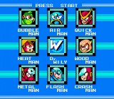 Acht Robot-Masters gegen Mega Man